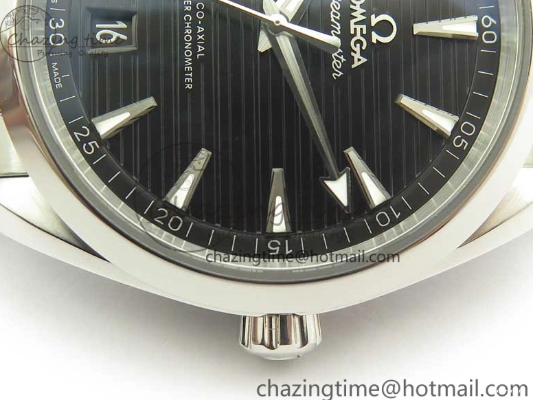 0721 Aqua Terra 150M Master Chronometers VSF 1:1 Best Edition Black Dial SS Hand on SS Bracelet A8900 Super Clone Functional 8009